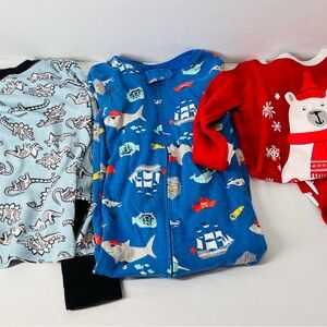 Kirkland Signature and other brands Kids Pajama Sets - Blue,‎ Red, Light Blue